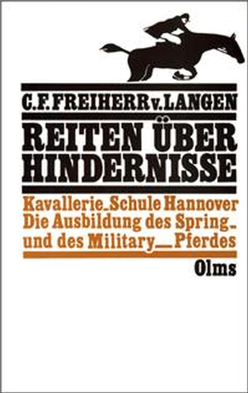 Reiten über Hindernisse von Geoarg Olms AG 