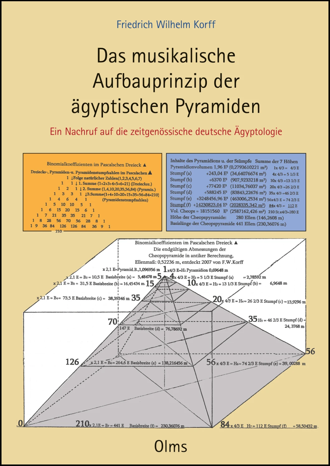 Das musikalische Aufbauprinzip der ägyptischen Pyramiden von Geoarg Olms AG 